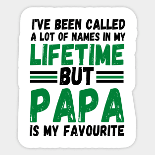 I’ve been called a lot of names in my lifetime but papa is my favorite Sticker